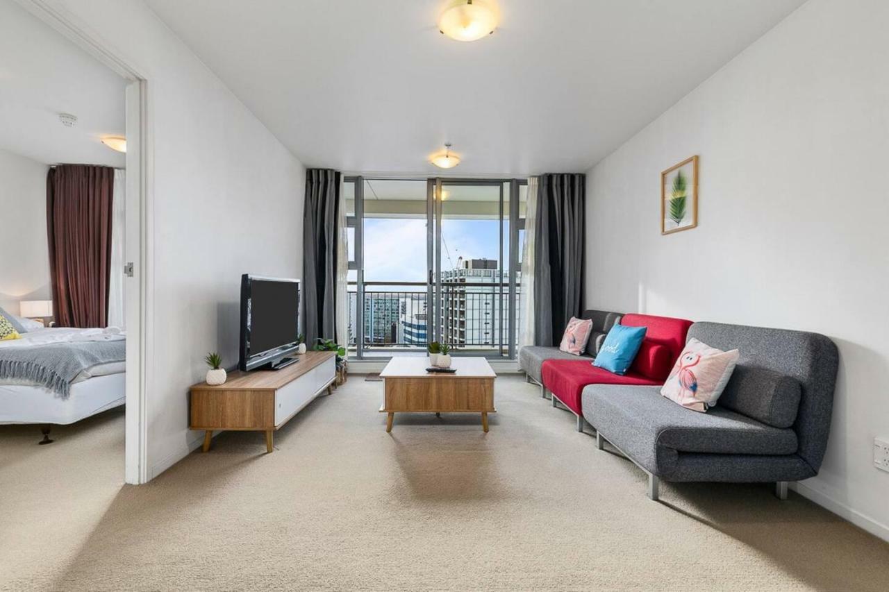 Wonderful Apartment In Quiet Cbd Neighbourhood! Оукланд Екстериор снимка